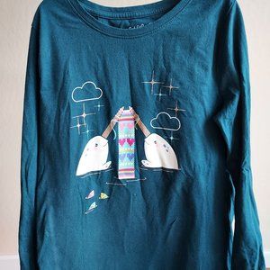 Girls Narwhal Longsleeves
